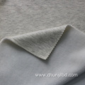 Light Melange Poly76% CTN24% High Quality Soft Handfeeling Velvet Fleece Fabric For Coat Jacket Shoes